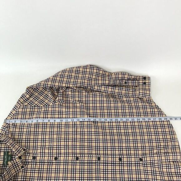Eddie Bauer Button Down Shirt Men's XXL Relaxed Fit Long Sleeve Casual Cotton - Picture 6 of 8